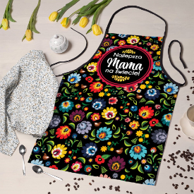 Prezent na Dzień Matki, fartuch folk